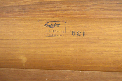 Tavolo rettangolare Bertil Fridhagendesign vintage svedese 1963 | sw29006