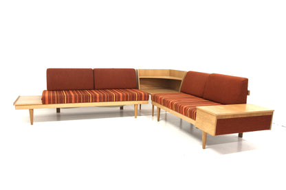 Set 2 Divani + tavolino Haldor Vik & Ingmar Relling design norvegese vintage anni 60 | sw29026