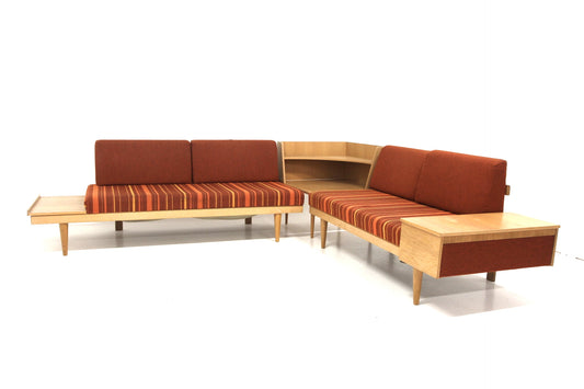 Set 2 Divani + tavolino Haldor Vik & Ingmar Relling design norvegese vintage anni 60 | sw29026