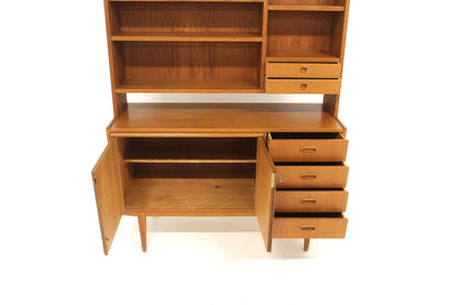 Libreria teak design svedese vintage anni 60 | sw29049