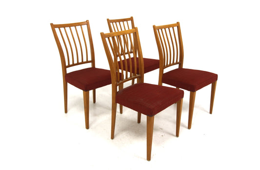 Set 4 Sedie betulla vintage svedese1960 | sw29065