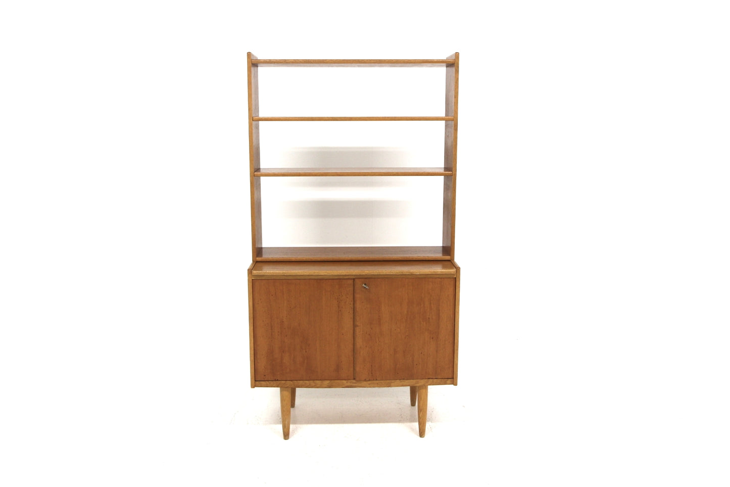 Libreria 85x159cm teak quercia danese anni 60 | sw29066