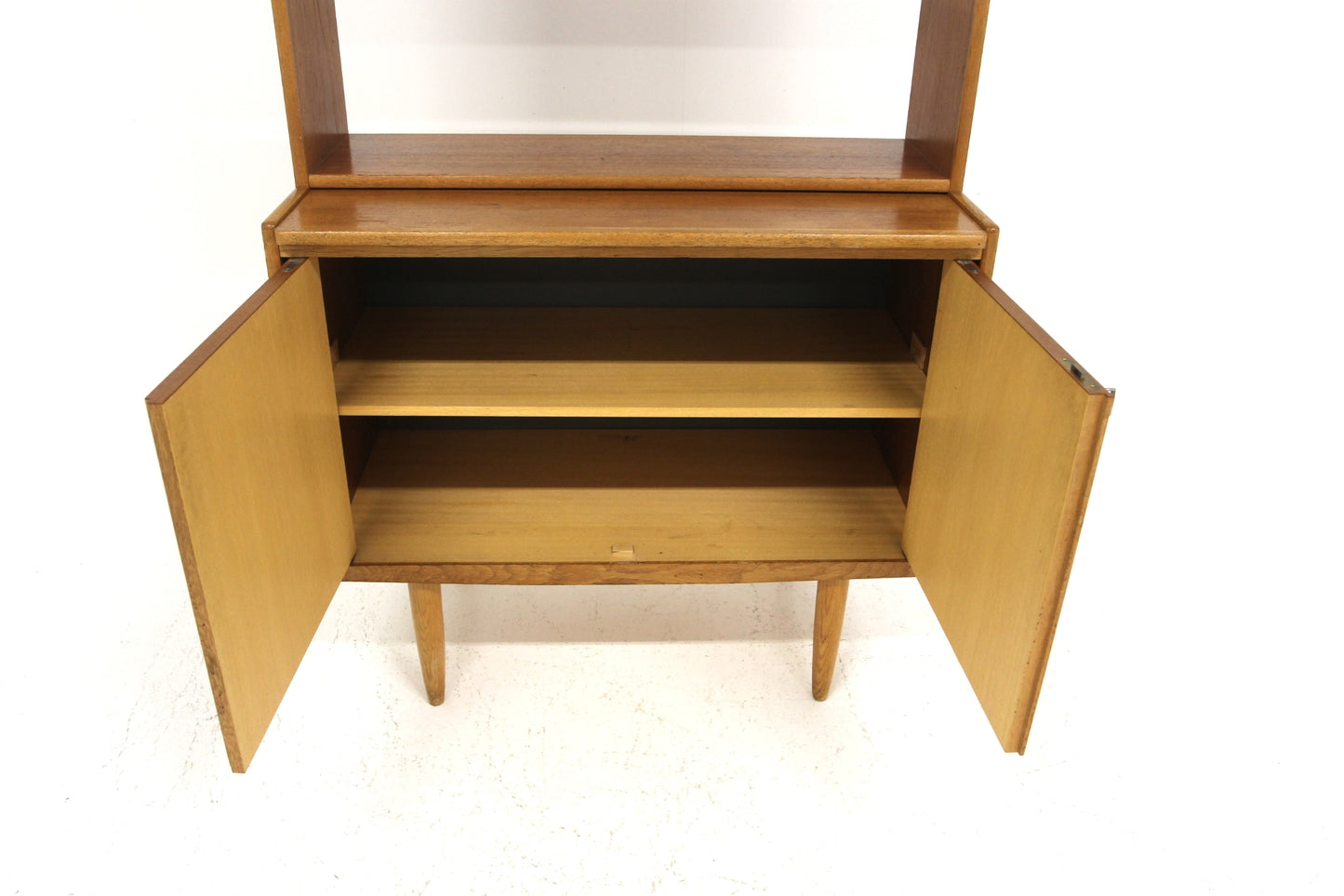 Libreria 85x159cm teak quercia danese anni 60 | sw29066