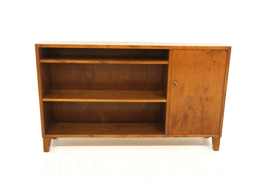 Libreria bassa 125cm betulla svedese anni 30 | sw29073