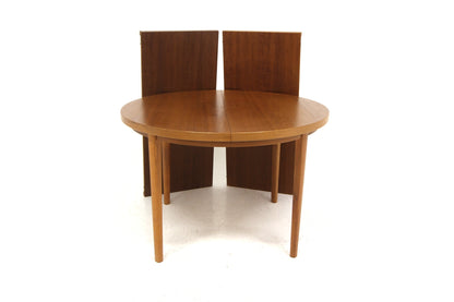 Tavolo tondo design svedese anni '60 | noce | 98sw29085