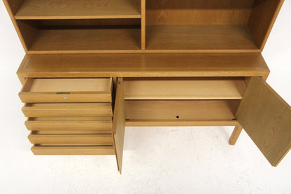 Libreria Alf Svensson quercia design danese vintage 1959 | sw29101