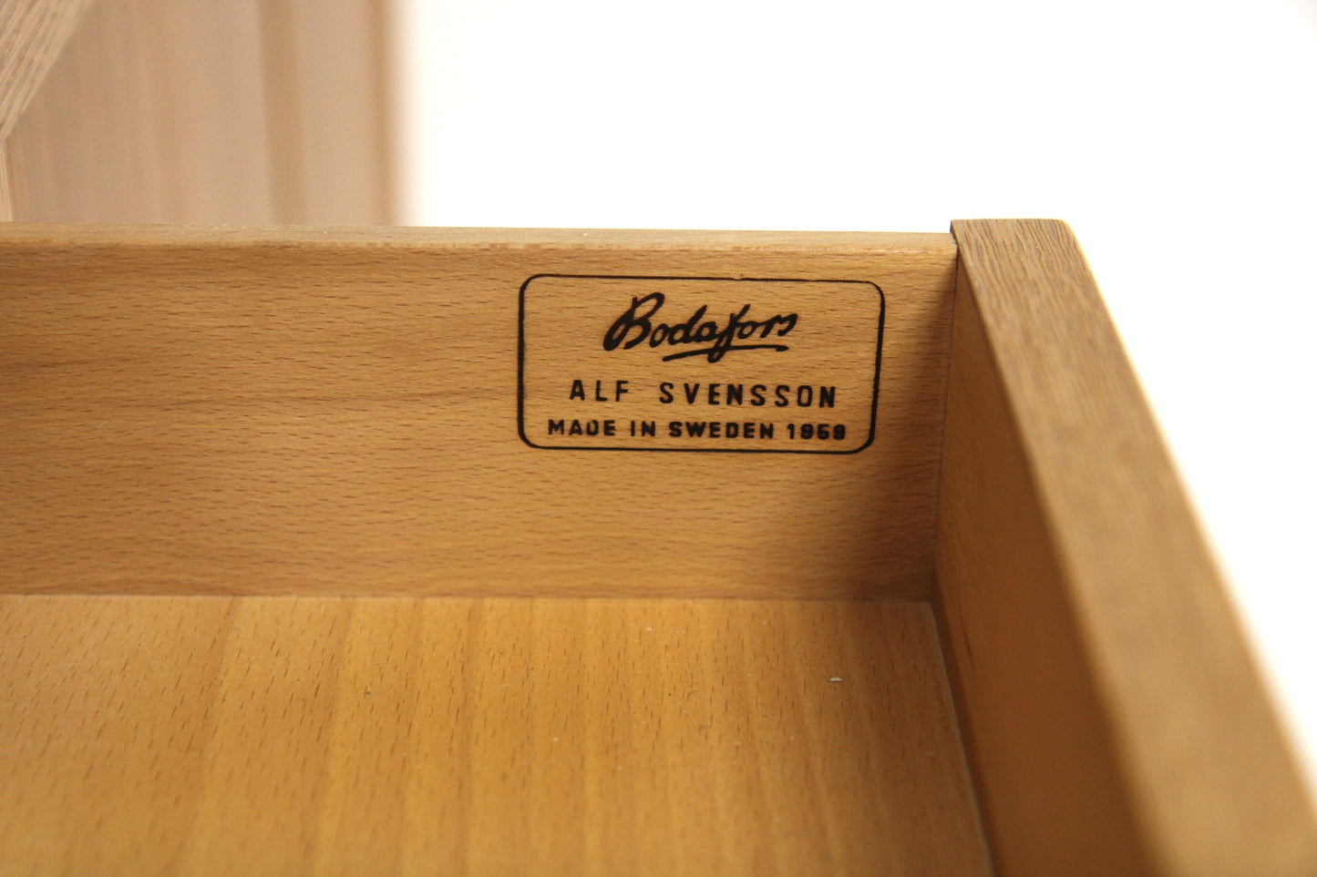Libreria Alf Svensson quercia design danese vintage 1959 | sw29102