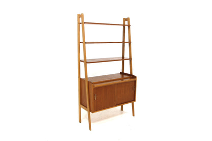 Libreria teak quercia design danese vintage anni 50 | sw29114