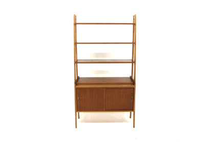 Libreria teak quercia design danese vintage anni 50 | sw29114