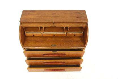 Scrittoio tondo Bröderna Gustafssons Träindustri design svedese anni 50 | sw29115