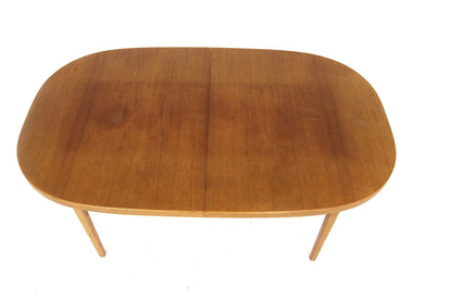 Tavolo ovale Mod. Reno Bertil Fridhagen design danese anni '60 | teak | 98sw29118