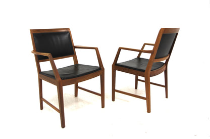 Set 2 Sedie con braccioli Bertil Fridhagen design svedese vintage anni 50 | sw29124