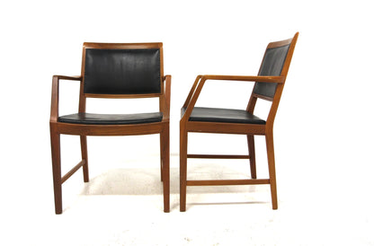 Set 2 Sedie con braccioli Bertil Fridhagen design svedese vintage anni 50 | sw29124