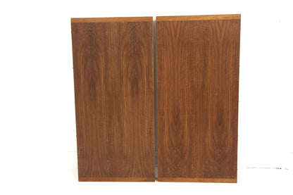 Tavolo tondo "Facett 3-132" Bertil Fridhagen design svedese anni 60 | noce | sw29125