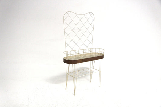 Fioriera mogano design svedese vintage anni 50 | sw29139