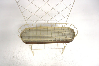 Fioriera mogano design svedese vintage anni 50 | sw29139