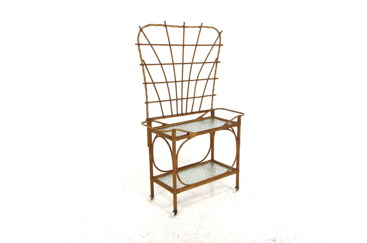 Fioriera mogano design svedese vintage anni 60 | sw29140