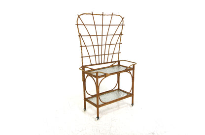 Fioriera mogano design svedese vintage anni 60 | sw29140