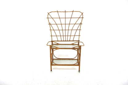 Fioriera mogano design svedese vintage anni 60 | sw29140