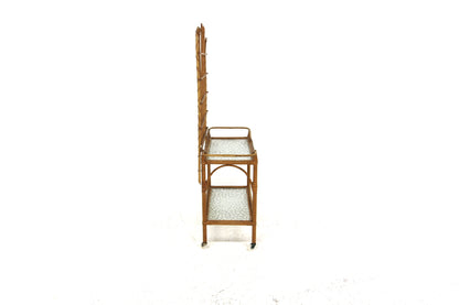 Fioriera mogano design svedese vintage anni 60 | sw29140