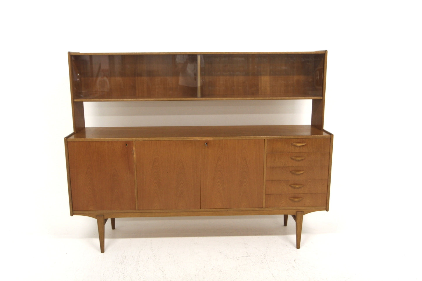 Credenza libreria design danese vintage anni 50 | sw29143