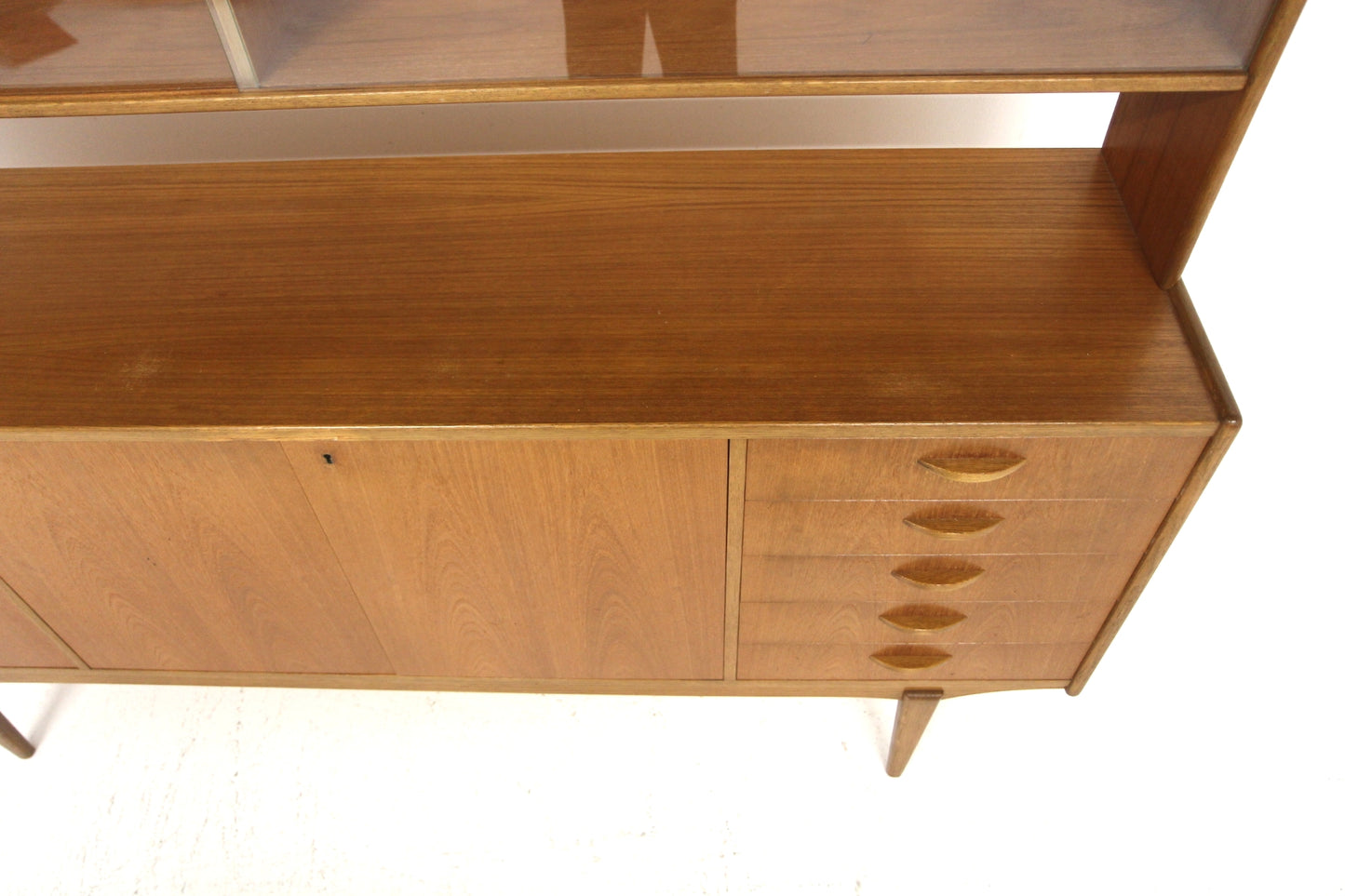 Credenza libreria design danese vintage anni 50 | sw29143