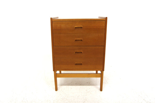 Cassettiera comodino design svedese vintage anni 60 | sw29169