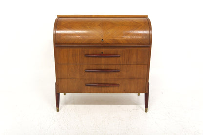 Scrittoio tondo Bröderna Gustafssons Träindustri design svedese anni 50 | sw29174