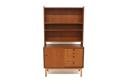 Libreria teak quercia design danese vintage anni 60 | sw29177