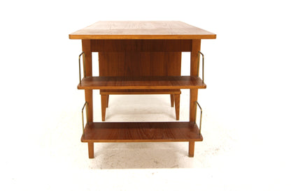 Scrivania palissandro design danese vintage anni 50 | sw29185