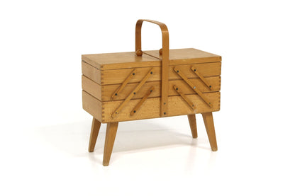 Scatola del cucito design svedese vintage anni 40 | sw29191