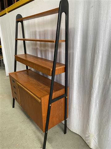 Libreria design svedese vintage anni 60 [j42186]