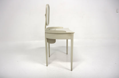 Toletta bianca Carl Malmsten design svedese vintage anni 60 | sw29216