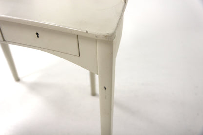 Toletta bianca Carl Malmsten design svedese vintage anni 60 | sw29216