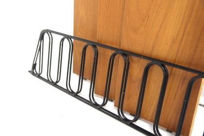 Libreria muro design svedese vintage anni 50 teak | sw29217