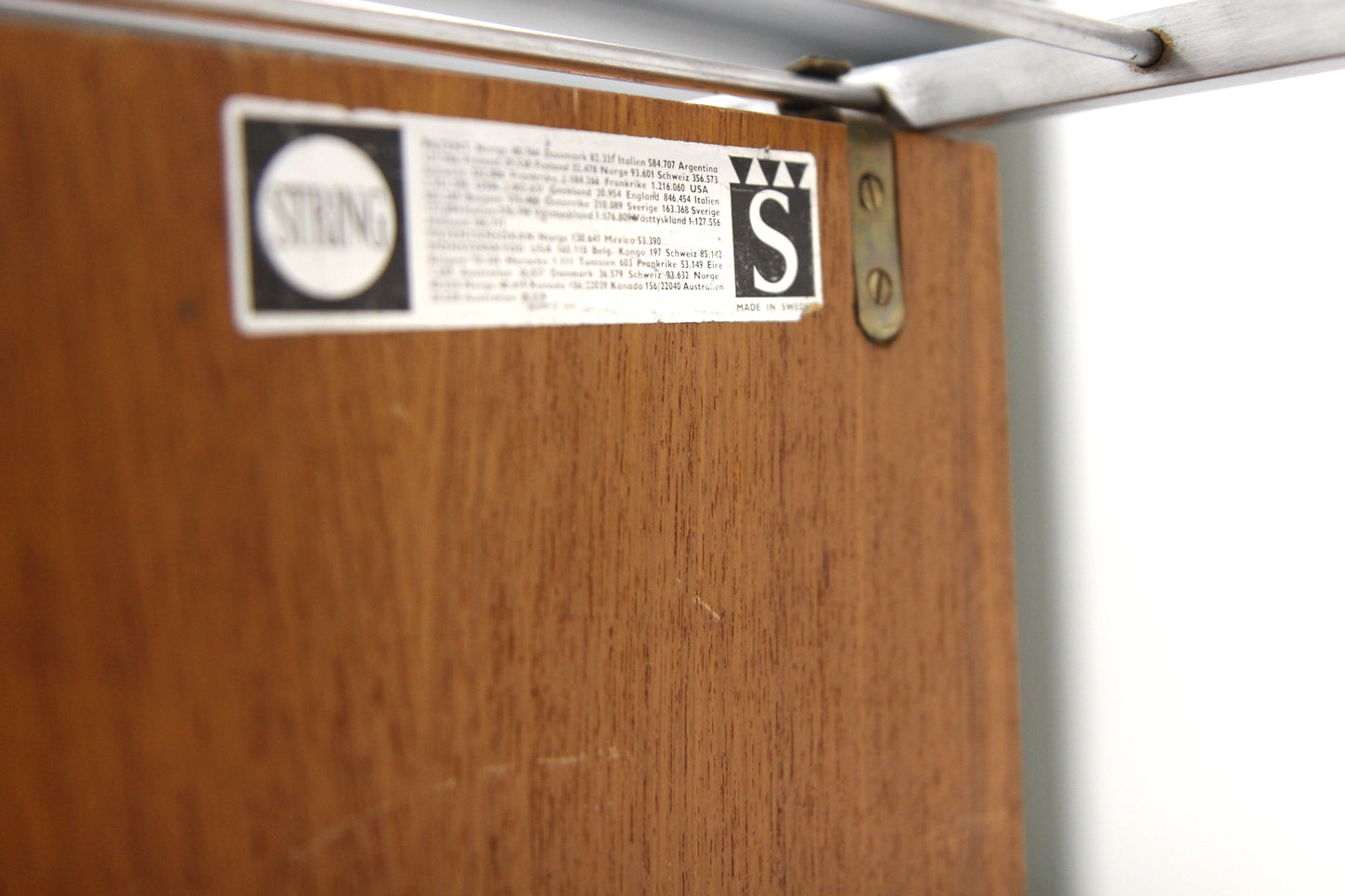 Libreria CONTINENTAL Nils & Kajsa Strinning design svedese 1960 | sw29230