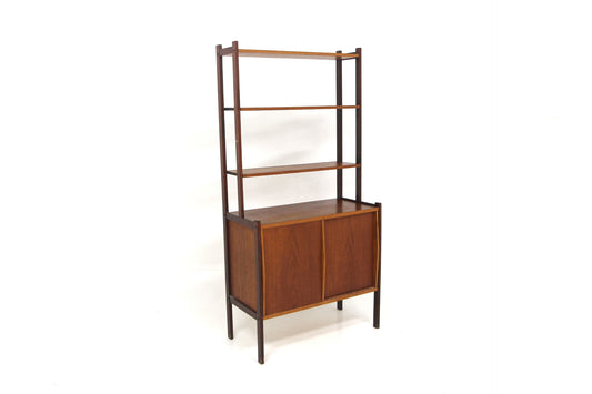 Libreria 80x162 design danese 1950 teak | sw29245