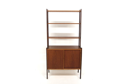 Libreria 80x162 design danese 1950 teak | sw29245