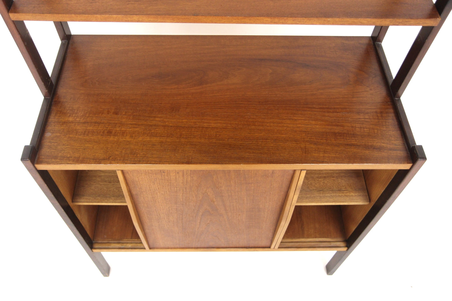 Libreria 80x162 design danese 1950 teak | sw29245