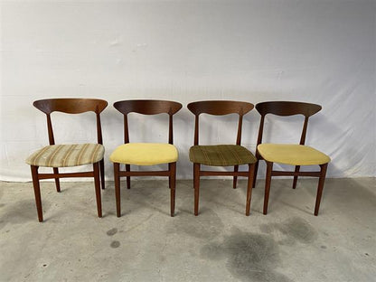 Sedie H.W. Klein vintage design danese anni 60 [j43553] misure da richiedere