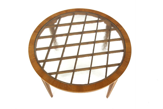 Tavolino tondo Swedish Modern design danese vintage anni 40 | sw29250