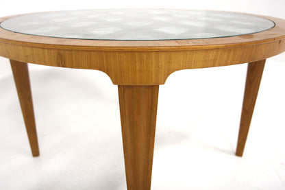 Tavolino tondo Swedish Modern design danese vintage anni 40 | sw29250