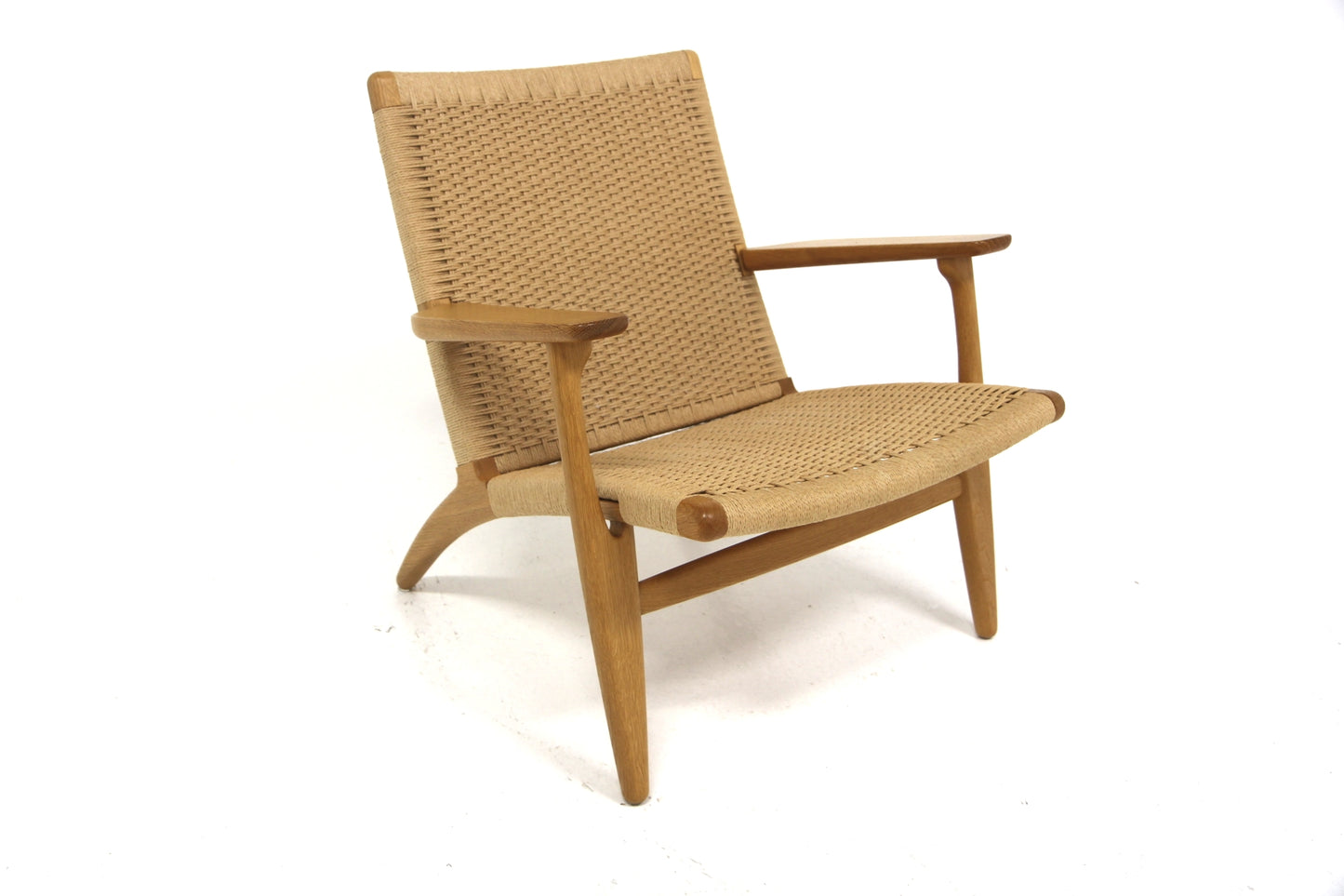 Poltrona CH25 HJ Wegner design svedese vintage 1950 | sw29283