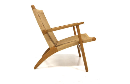 Poltrona CH25 HJ Wegner design svedese vintage 1950 | sw29283