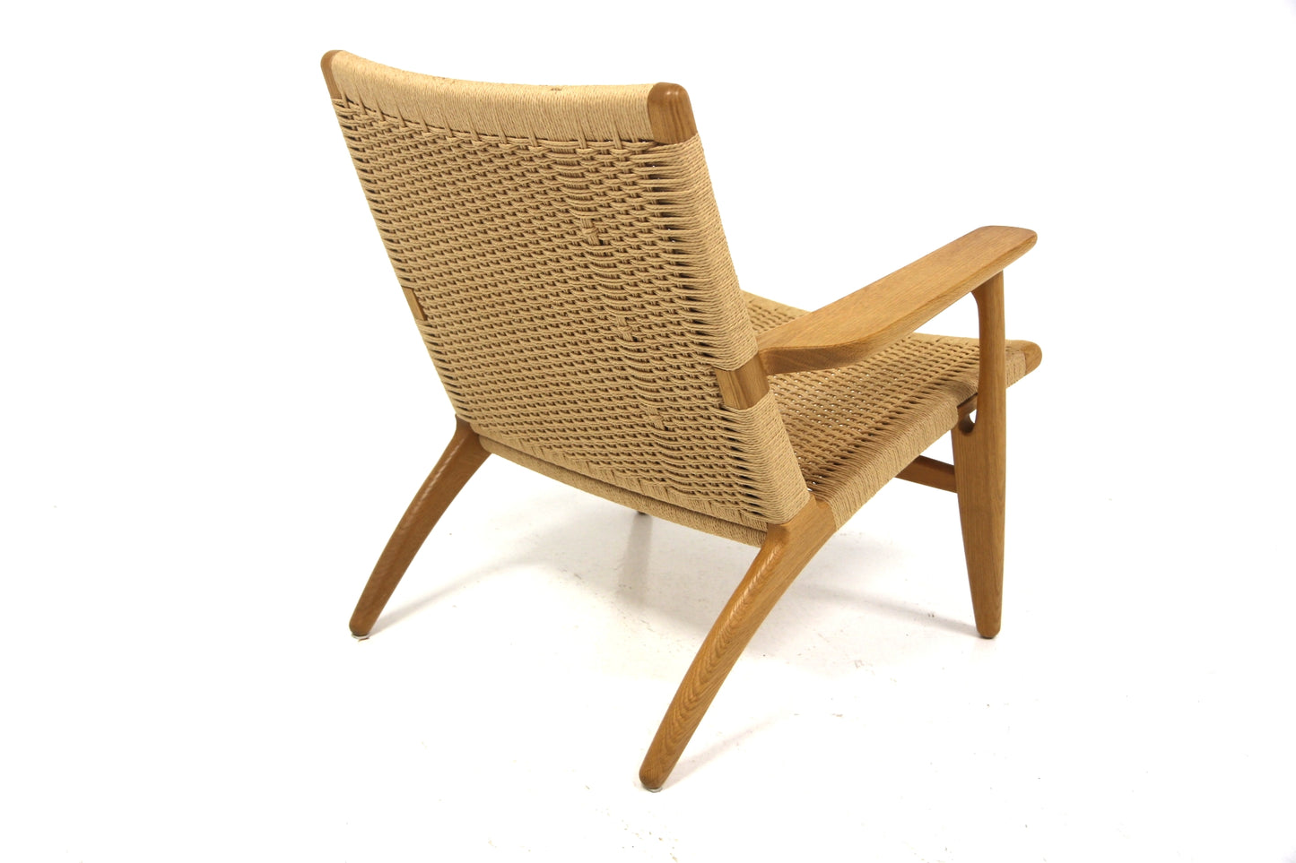 Poltrona CH25 HJ Wegner design svedese vintage 1950 | sw29283