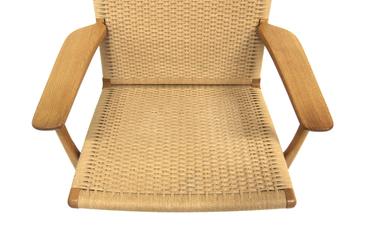 Poltrona CH25 HJ Wegner design svedese vintage 1950 | sw29283