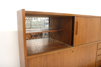 Credenza doppia teak design svedese vintage anni 50 | sw29292