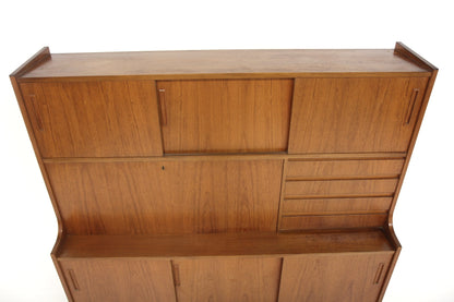 Credenza doppia teak design svedese vintage anni 50 | sw29292