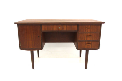 Scrivania 125cm teak design svedese anni 60 | sw29295