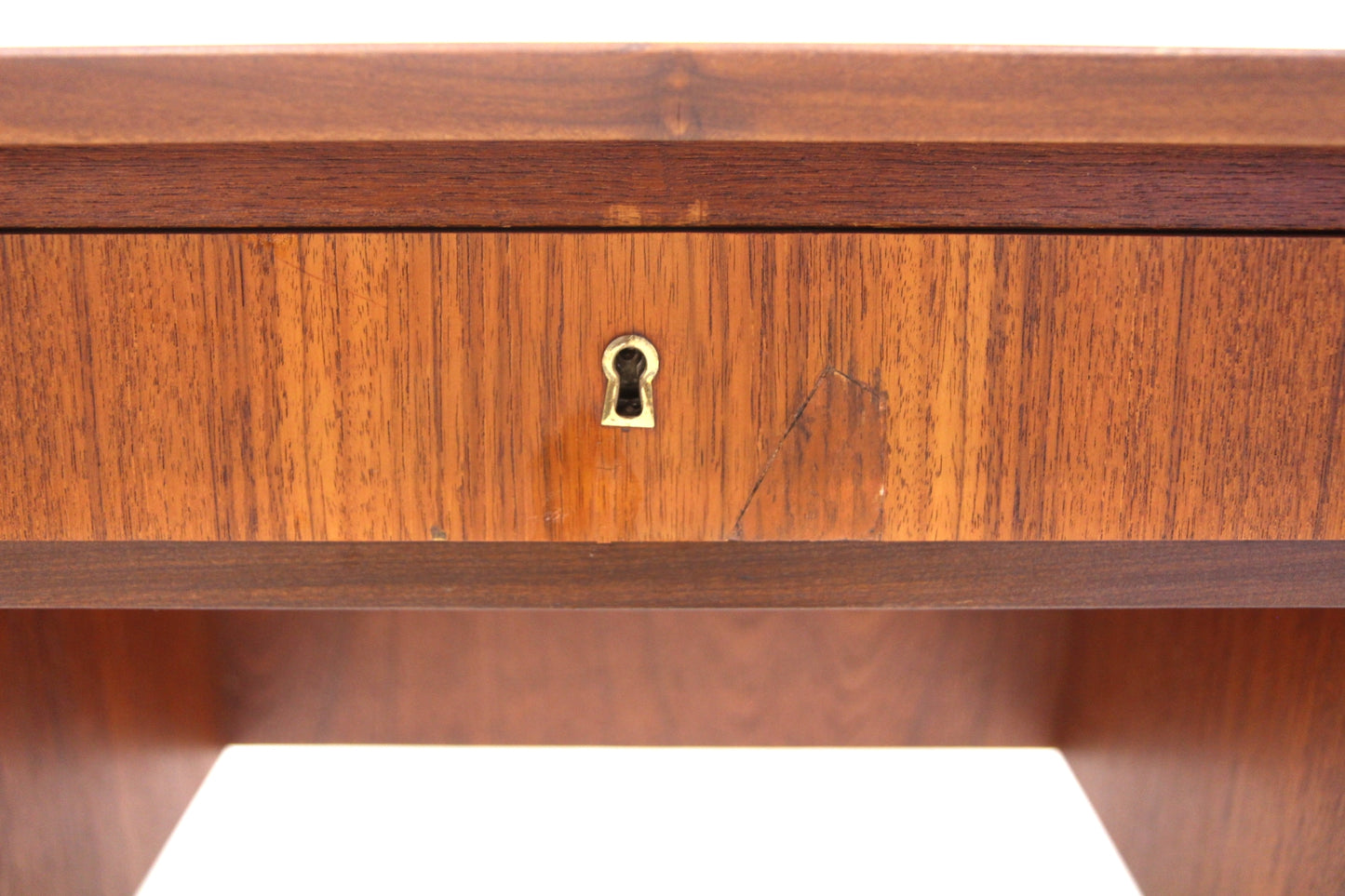 Scrivania 125cm teak design svedese anni 60 | sw29295